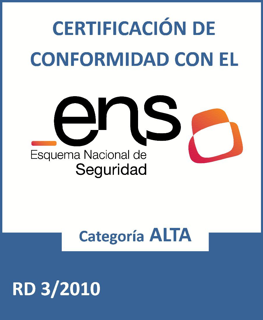Sello ENS nivel ALTO